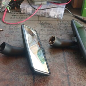 New spec rear view mirrors